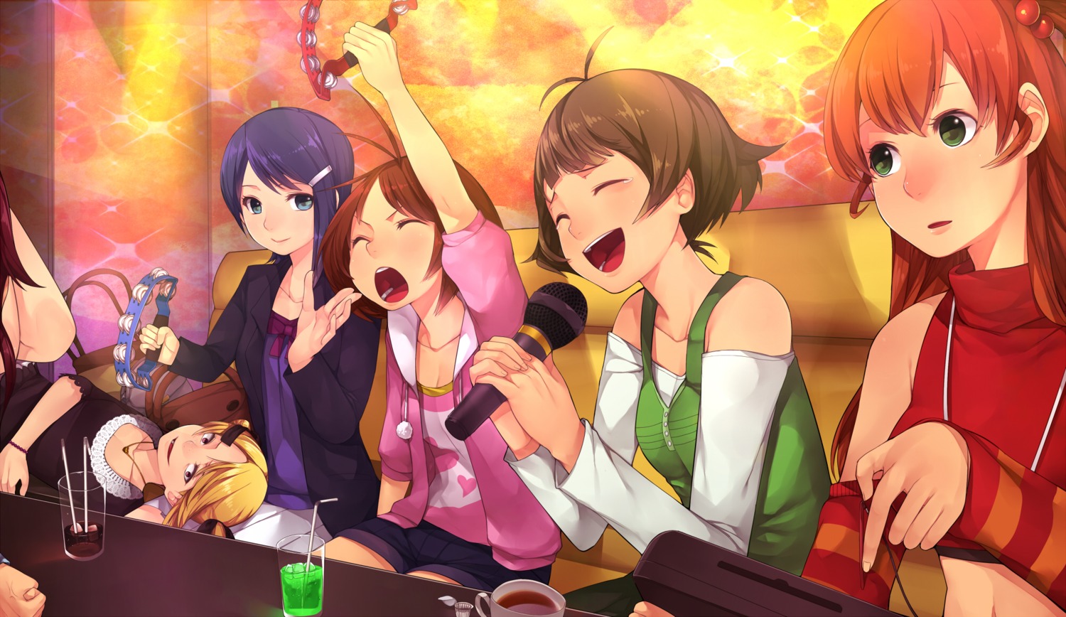 akizuki_ryou_(idolm@ster), hidaka_ai, hitoto, mizutani_eri, ozaki_reiko, sakurai_yumeko, suzuki_ayane, the_idolm@ster, the_idolm@ster_dearly_stars