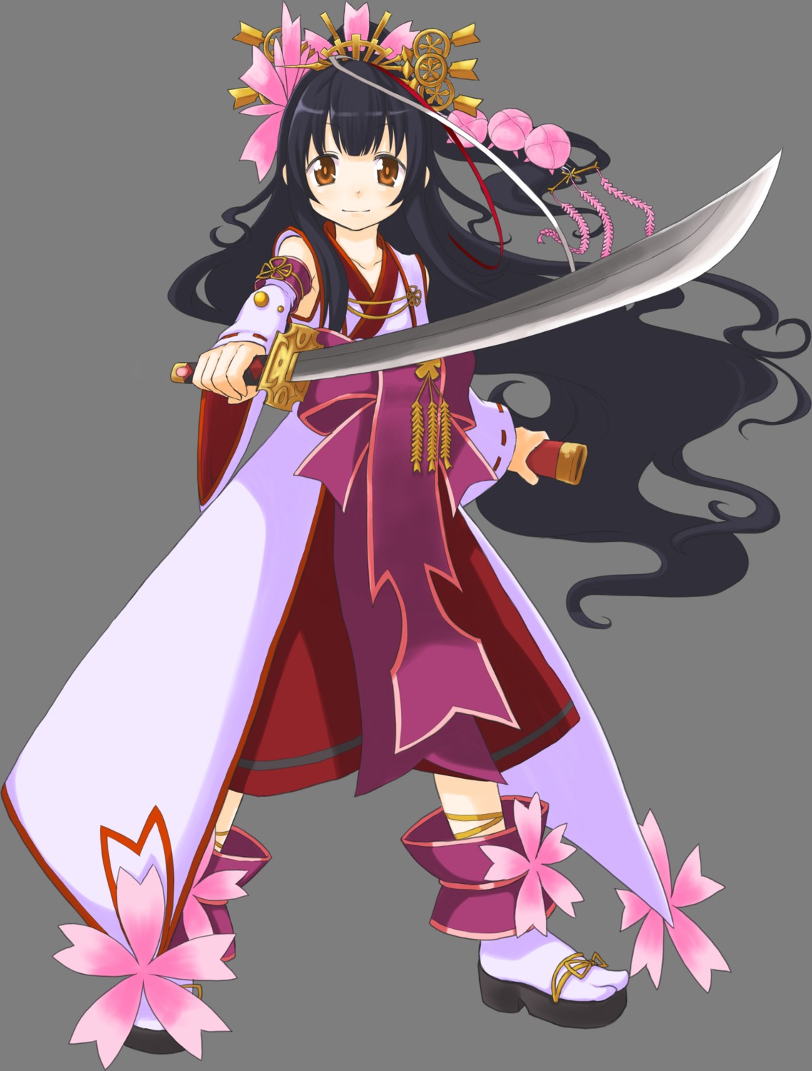 kanatarou., miko, sakurako_kujo, snk, sword, transparent_png, trouble_witches_neo!
