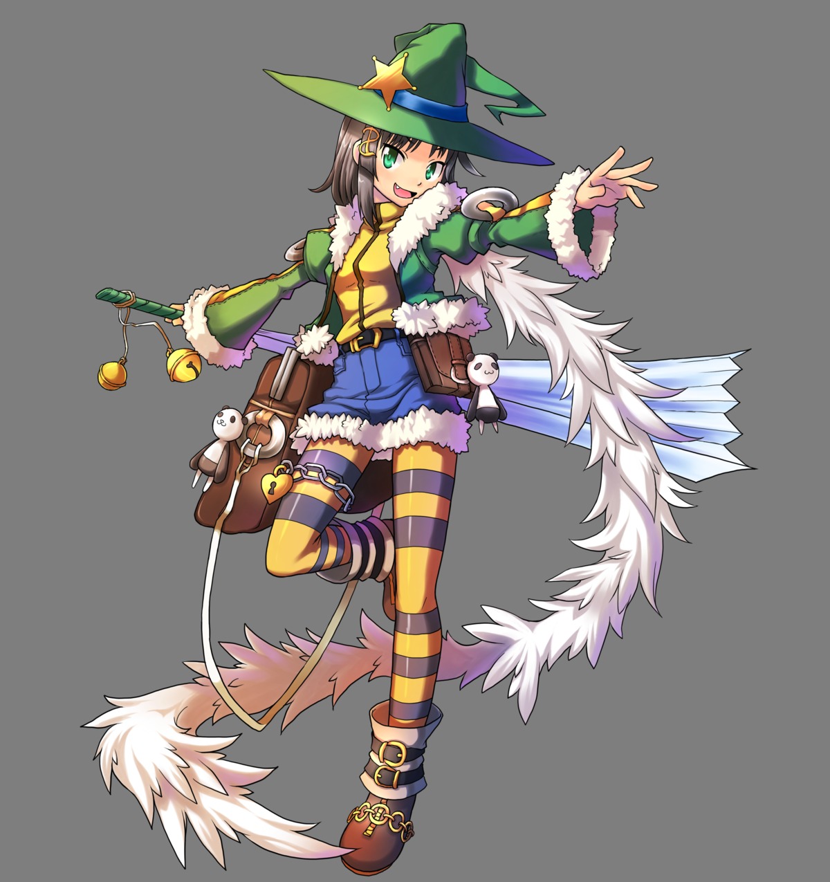 kanatarou., louis_leondyke, pantyhose, snk, transparent_png, trouble_witches_neo!, witch