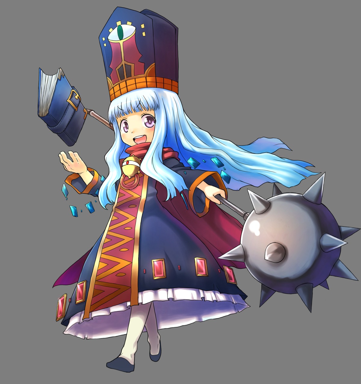 conon_mildiazzh_krakow, dress, kanatarou., pantyhose, snk, transparent_png, trouble_witches_neo!