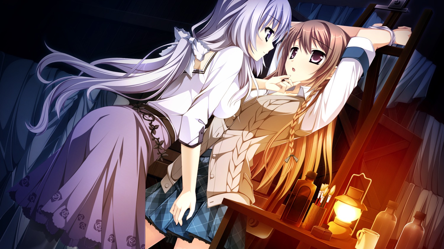 anastasia_alexeyevna_idinarok, bondage, ensemble_(company), game_cg, kimishima_ao, miyama_mizuki, otome_ga_tsumugu_koi_no_canvas, trap