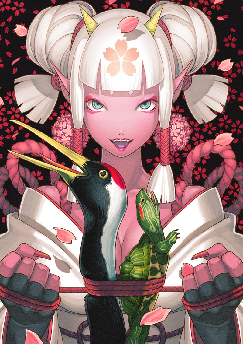 horns, okino
