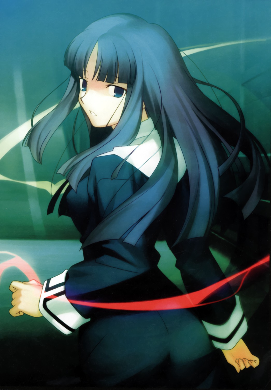 asagami_fujino, kara_no_kyoukai, seifuku, takeuchi_takashi, type-moon