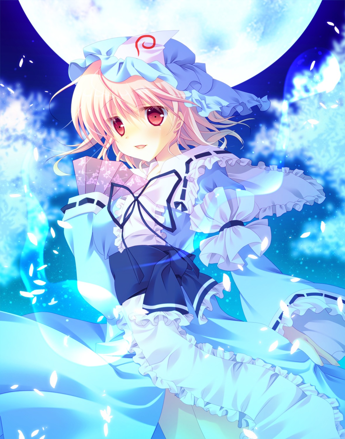 licoco, saigyouji_yuyuko, touhou
