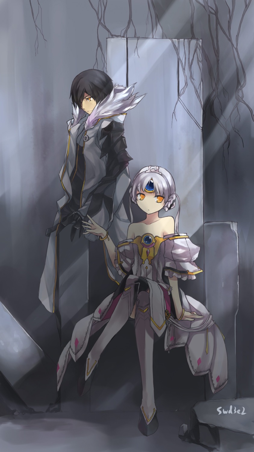 elsword, eve_(elsword), raven_(elsword), swd3e2
