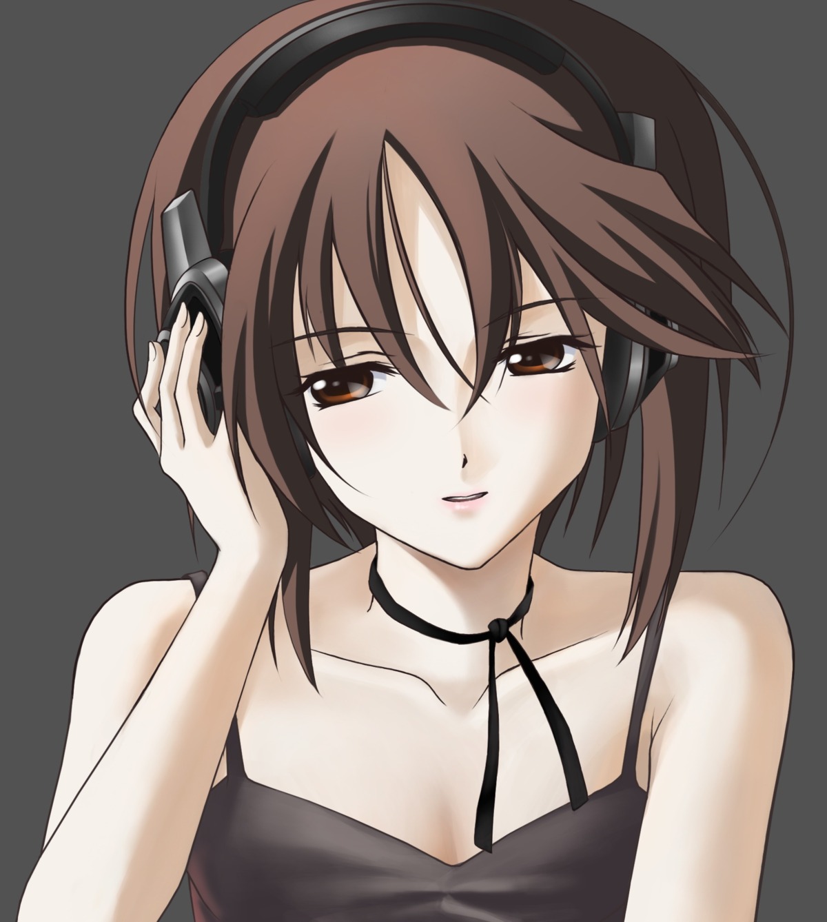 gray, headphones, memories_off, memories_off_5, sendou_mahiro