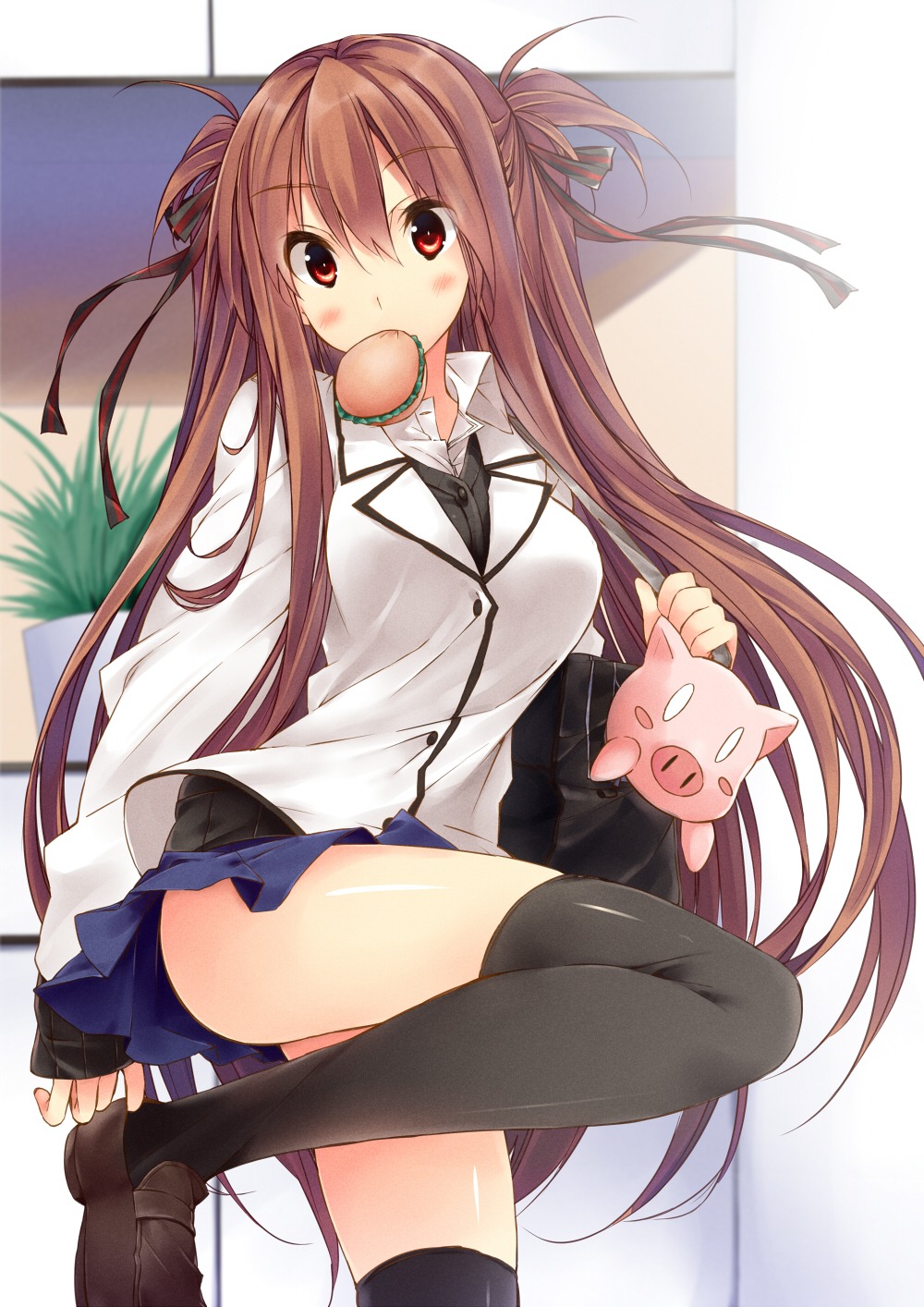 kuwashima_rein, seifuku, thighhighs, tororoin_niina