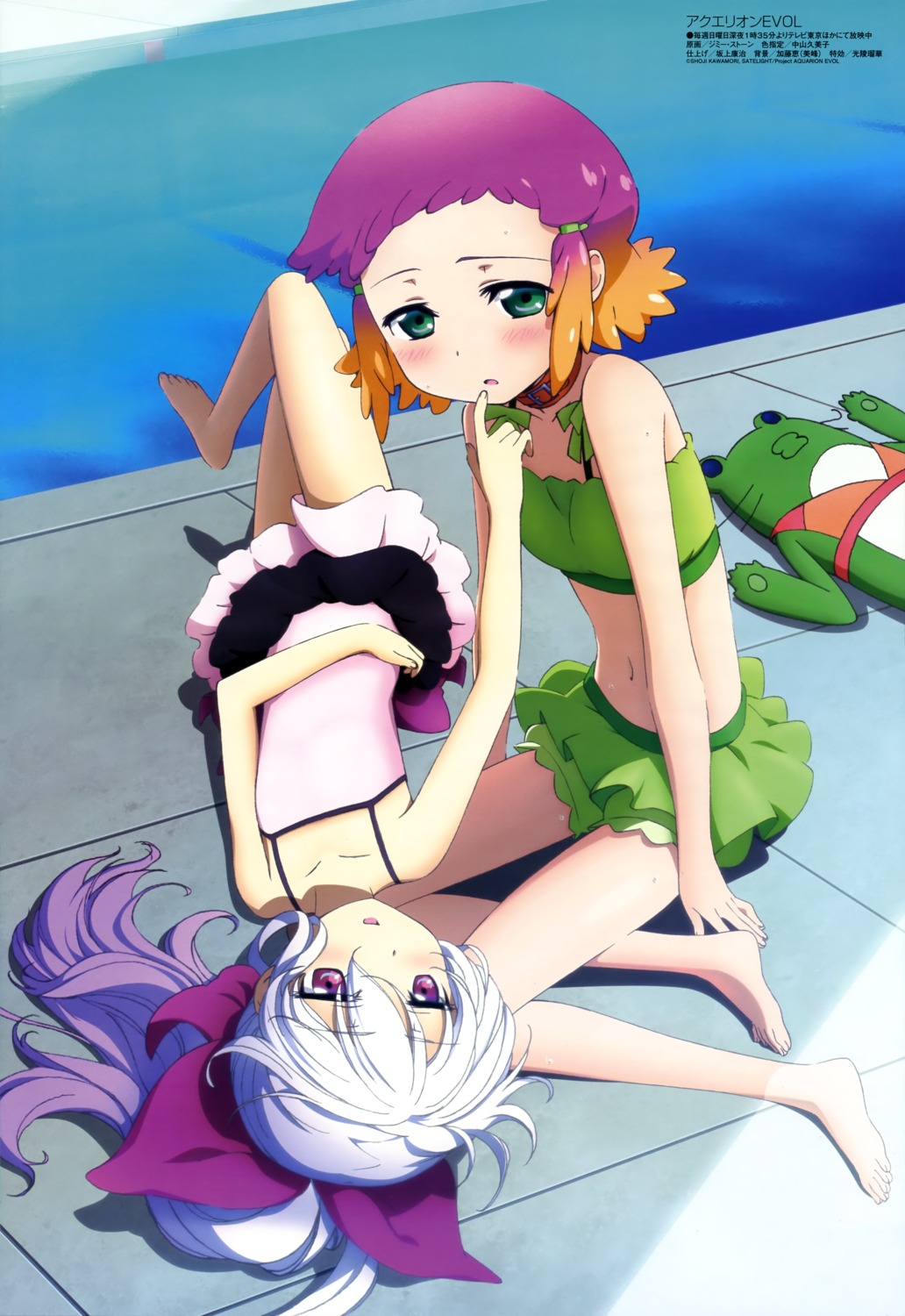 aquarion_evol, bikini, crea_dorosera, jimmy_stone, sousei_no_aquarion, swimsuits, yunoha_thrul