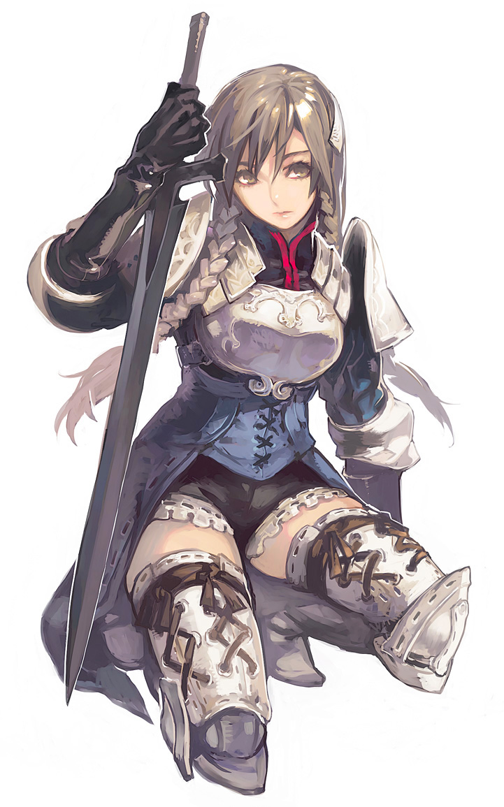 armor, ravness_loxaerion, tactics_ogre, thighhighs