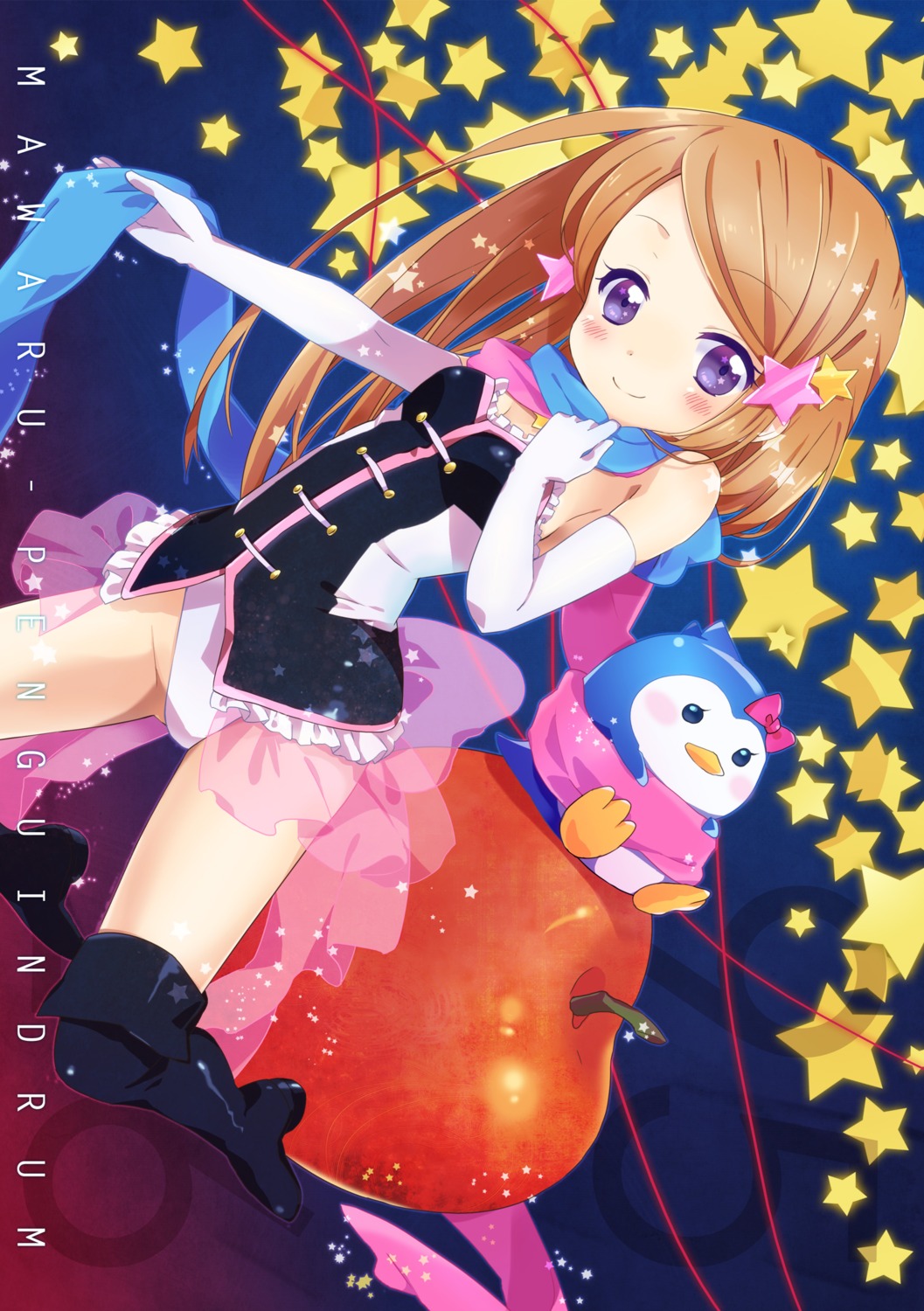 mawaru_penguindrum, sakuro, takakura_himari, thighhighs