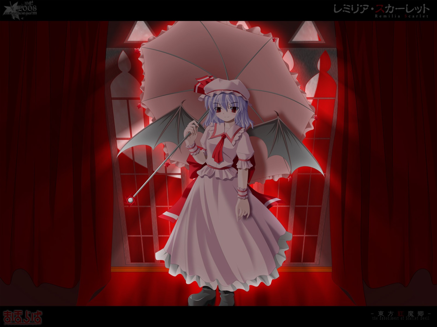 remilia_scarlet, side_b, touhou, wallpaper
