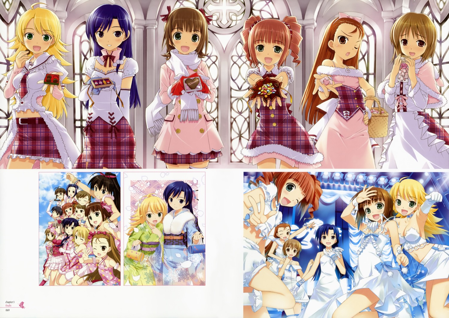 akizuki_ritsuko, amami_haruka, fujima_takuya, futami_ami, futami_mami, ganaha_hibiki, hagiwara_yukiho, kikuchi_makoto