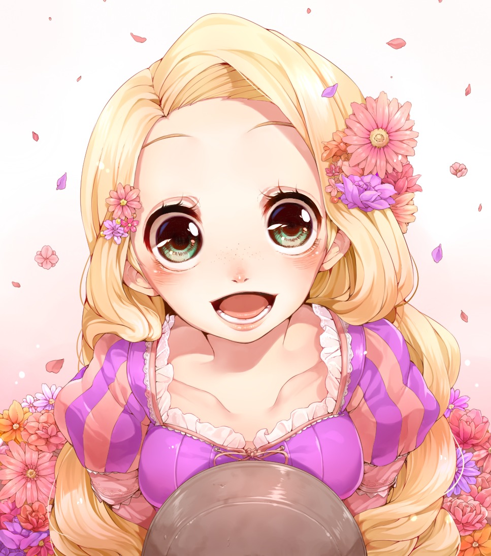 rapunzel, rojiko, tangled