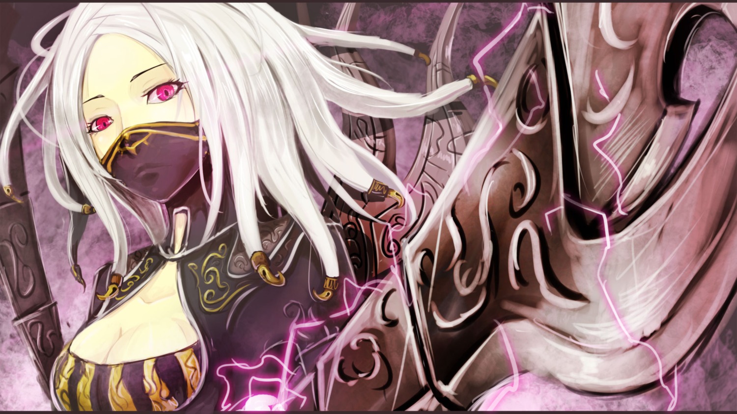 beancurd, cleavage, irelia, league_of_legends, wallpaper