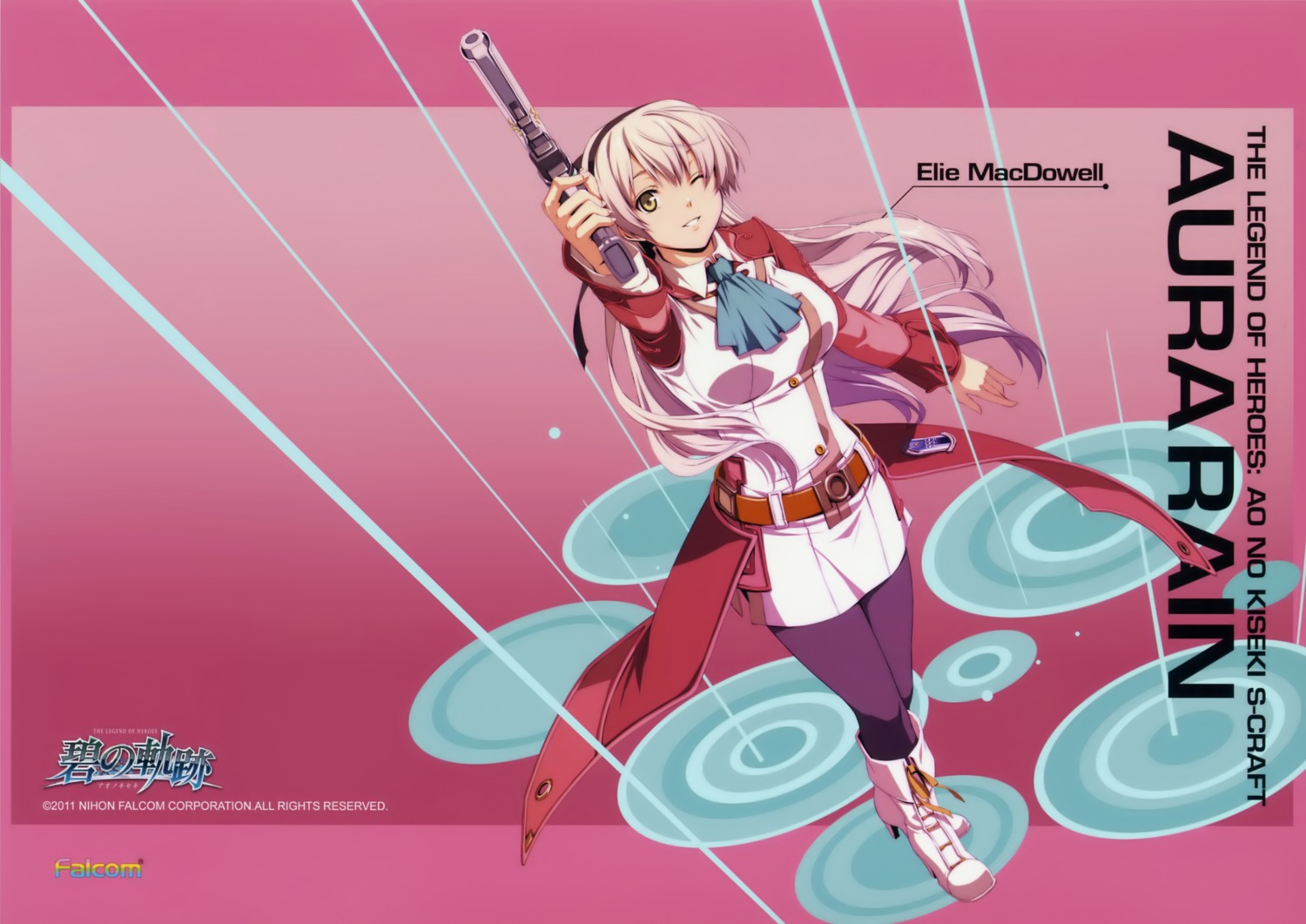 eiyuu_densetsu, eiyuu_densetsu:_ao_no_kiseki, elie_macdowell, falcom, gun, tagme, uniform