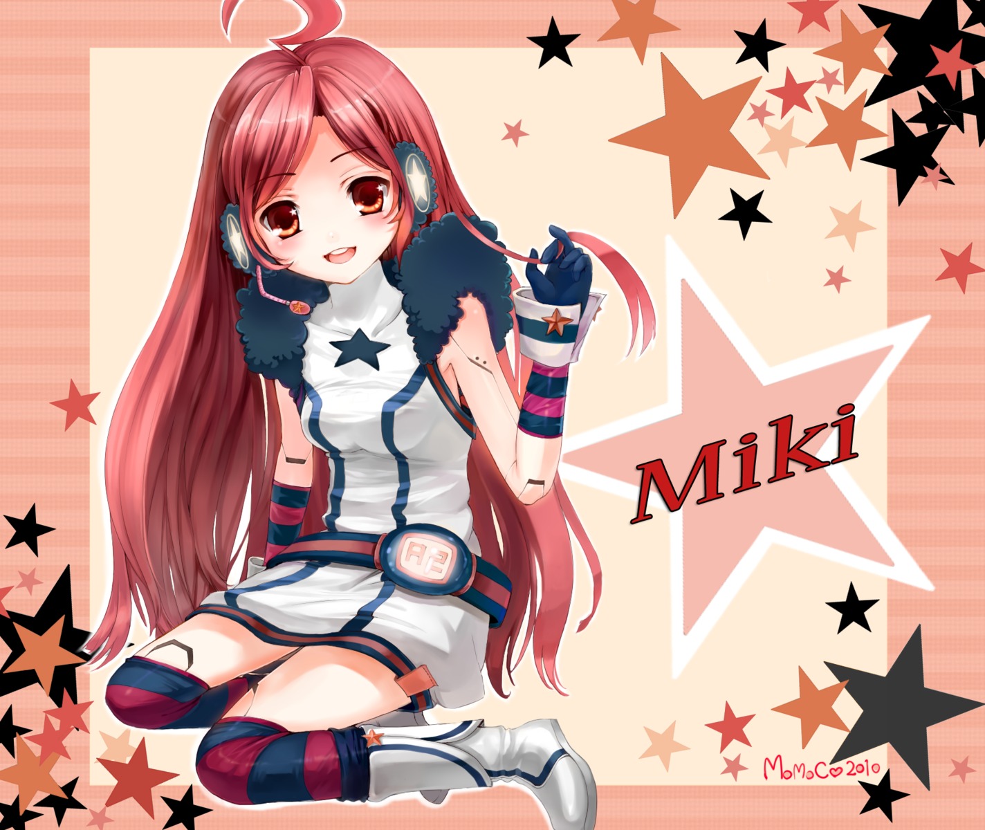 miki_(vocaloid), momoko_(momopoco), thighhighs, vocaloid