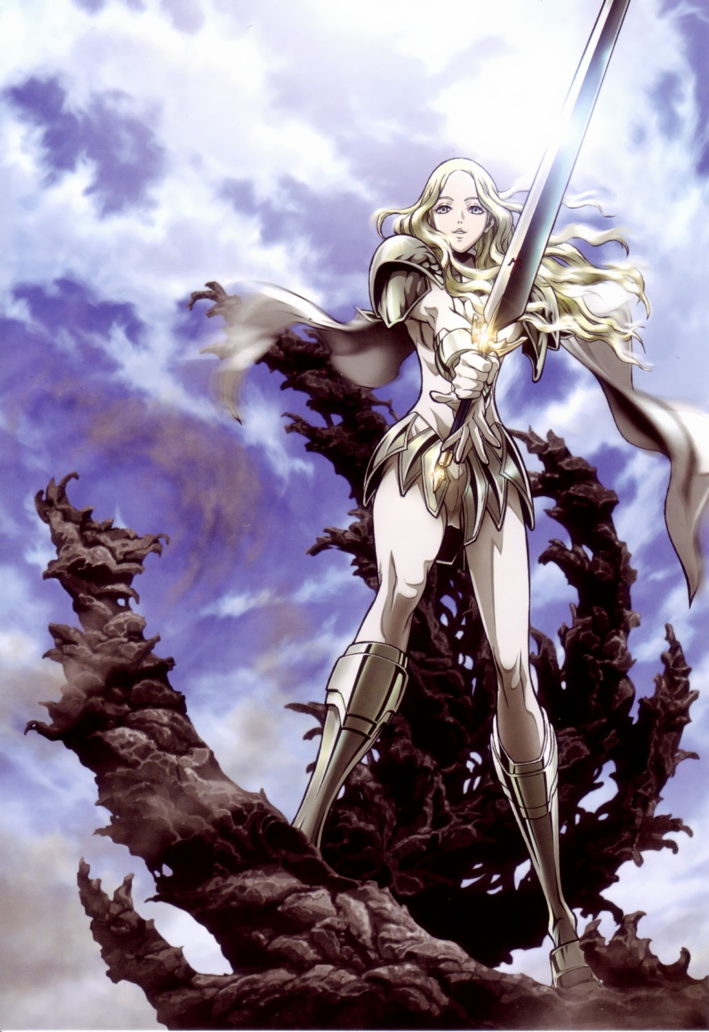 armor, claymore, sword, teresa