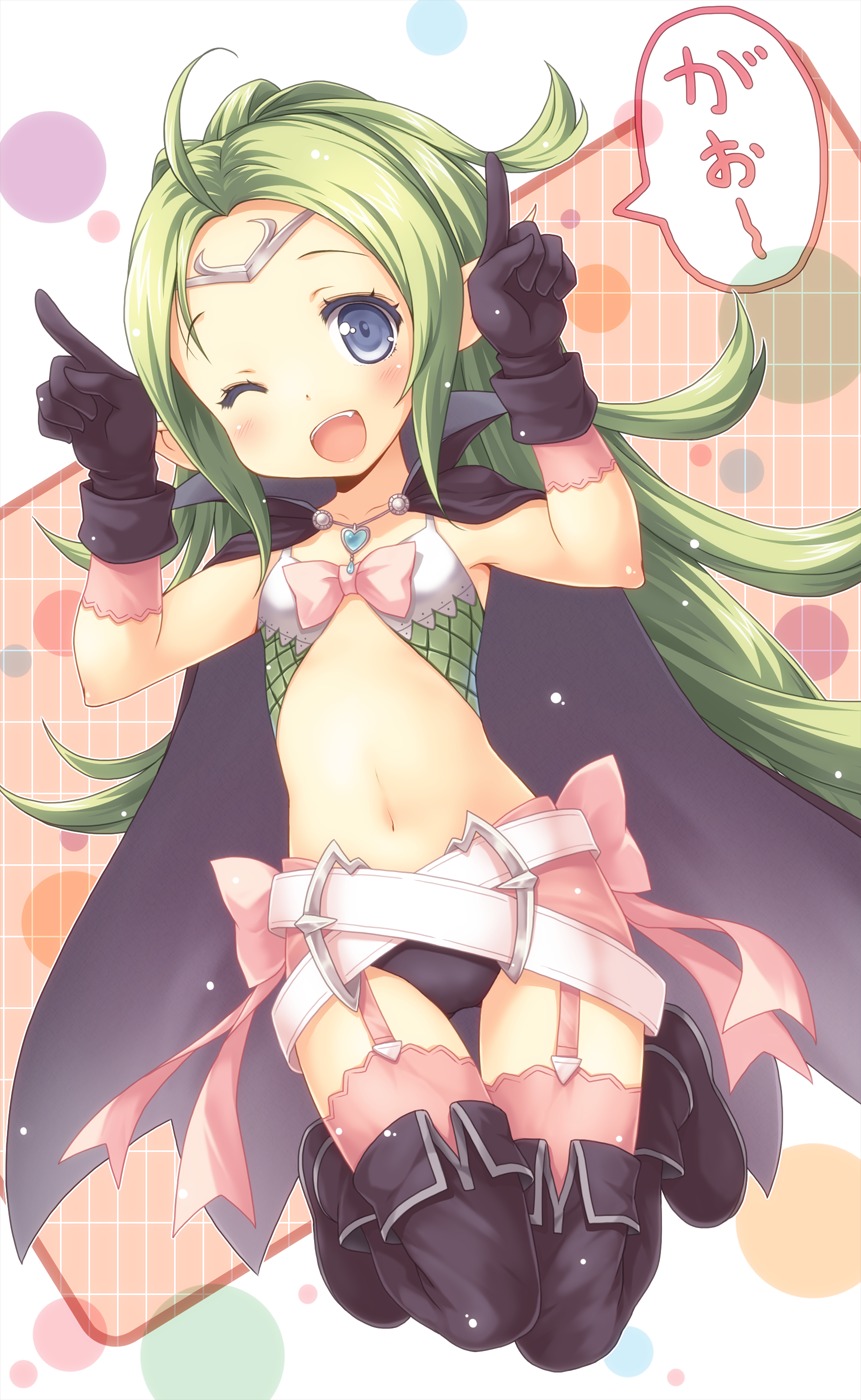 elf, fire_emblem, nono_(fire_emblem), pointy_ears, stockings, thighhighs, yamasan