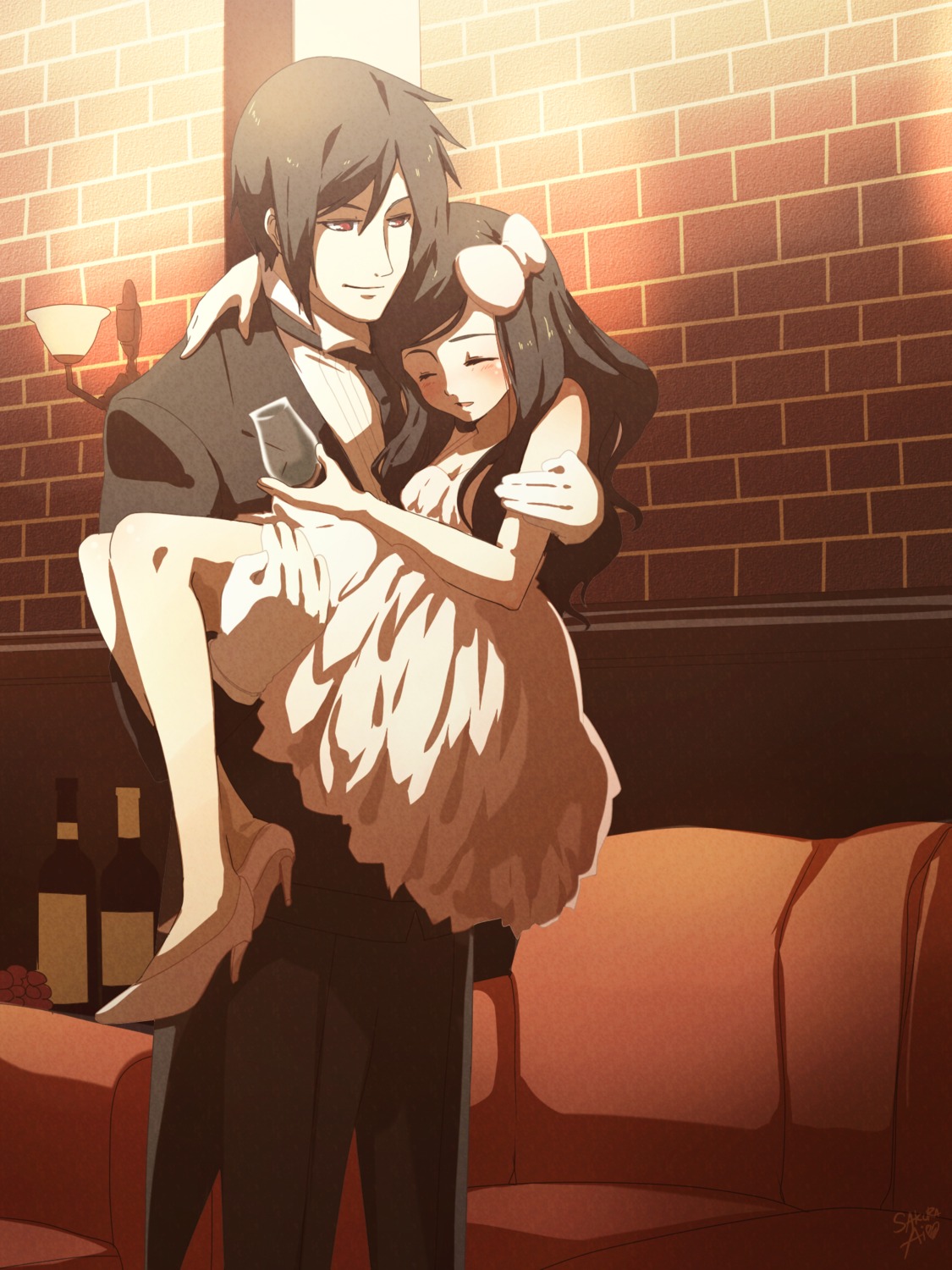 ceal-sakura-ai, dress, kuroshitsuji, pandora_(pandaberry6), sebastian_michaelis