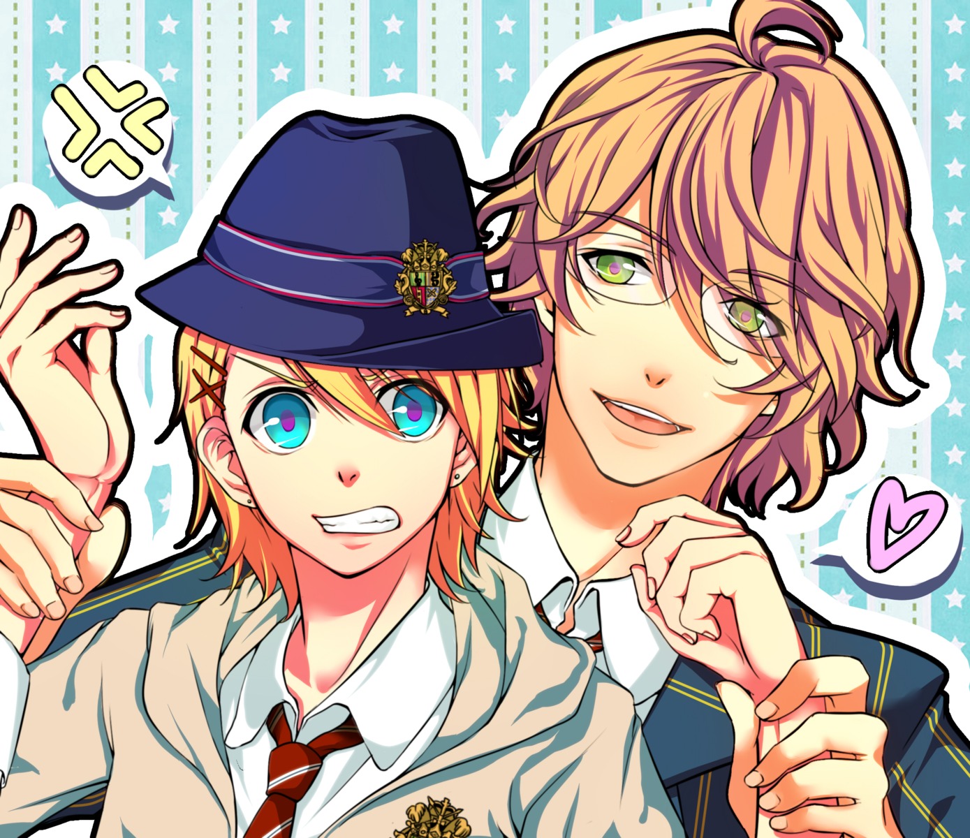 kurusu_shou, male, masami_chie, megane, shinomiya_natsuki, uta_no_prince_sama