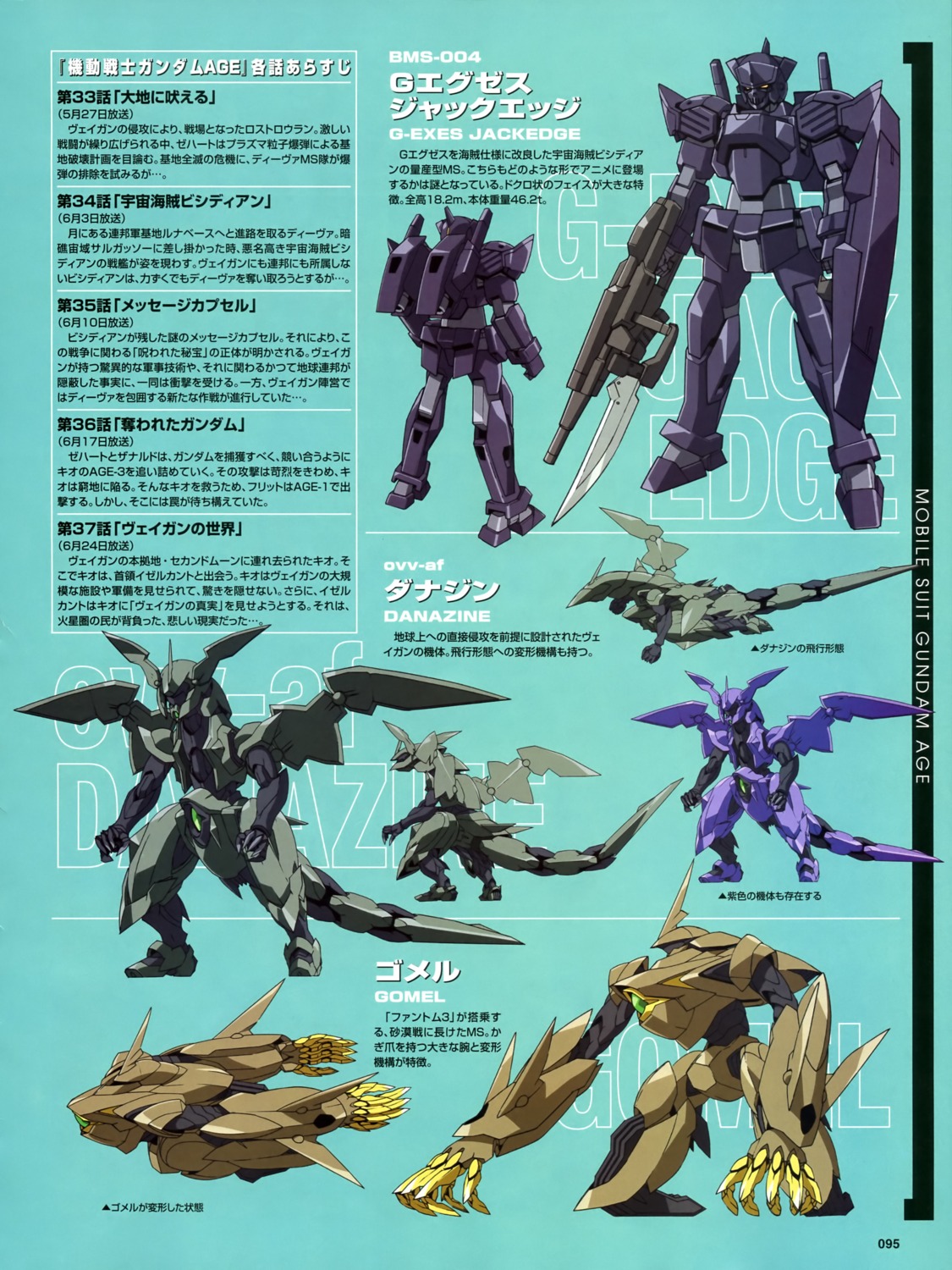 danazine, g-exes_jackedge, gomel, gundam, gundam_age, mecha
