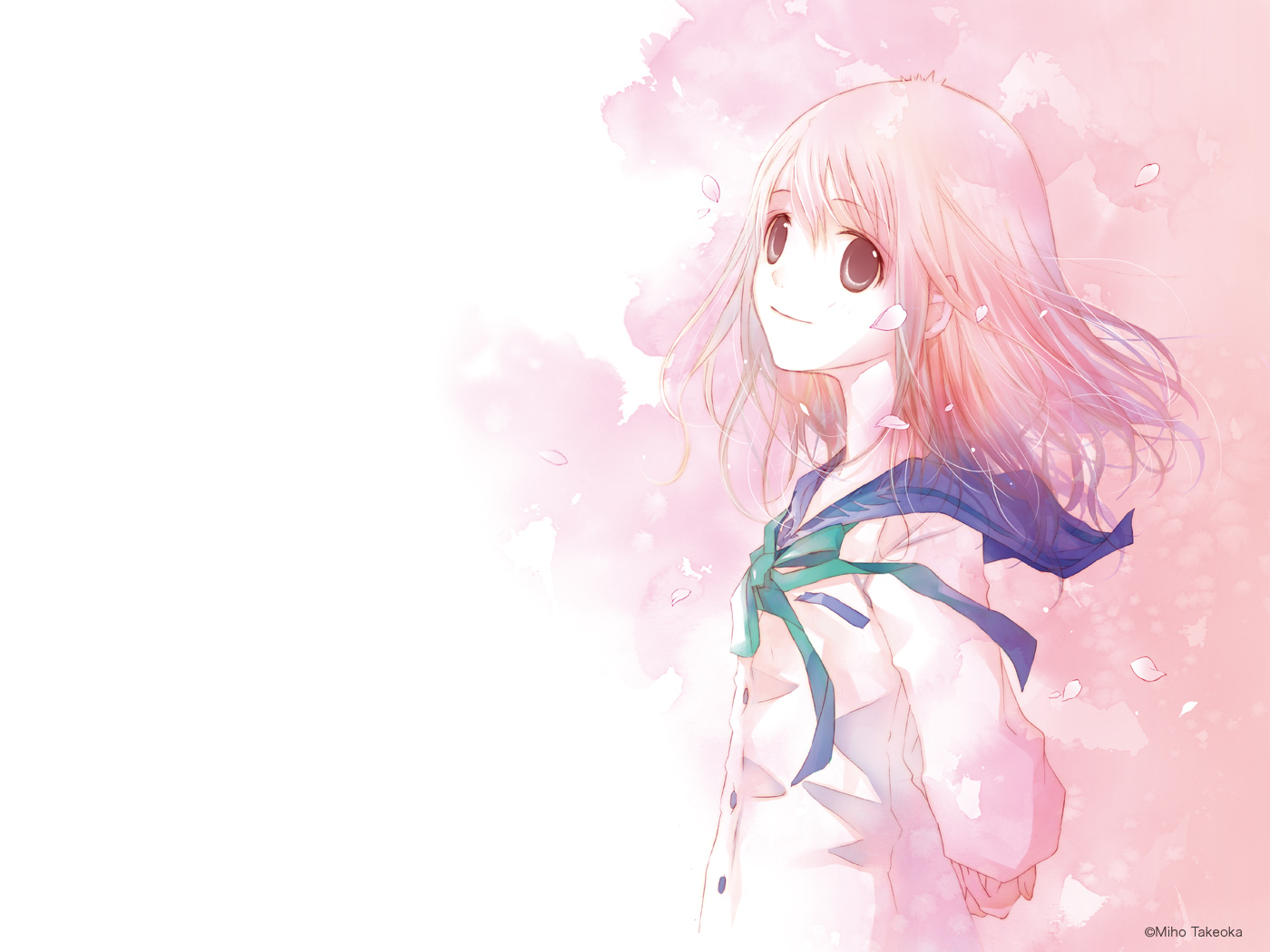 bungaku_shoujo, hinosaka_nano, seifuku, takeoka_miho, wallpaper