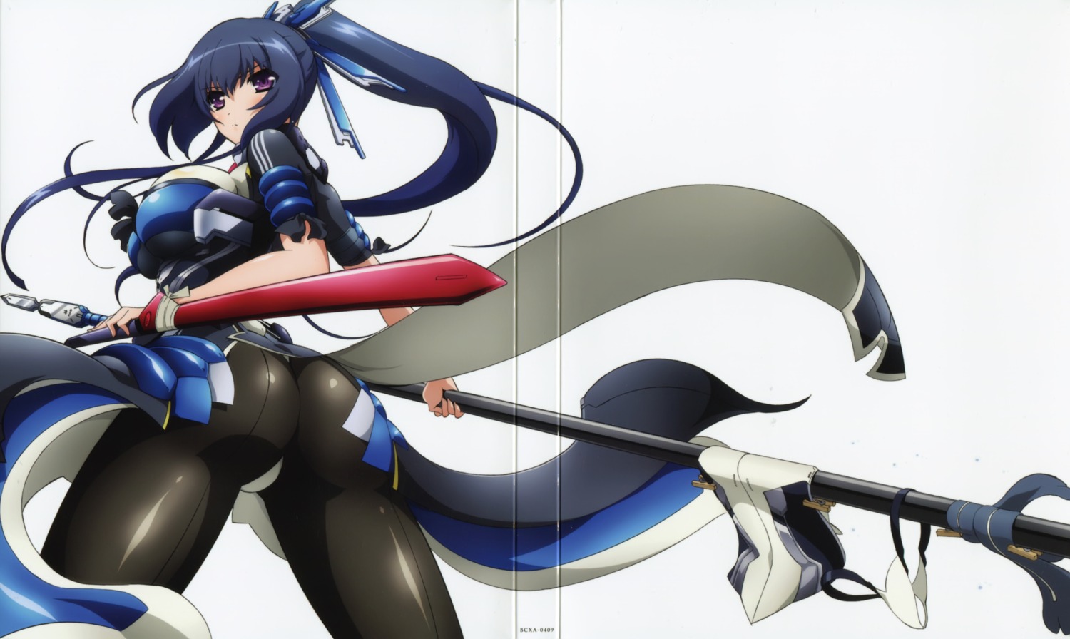 ass, bodysuit, crease, disc_cover, honda_futayo, kyoukai_senjou_no_horizon