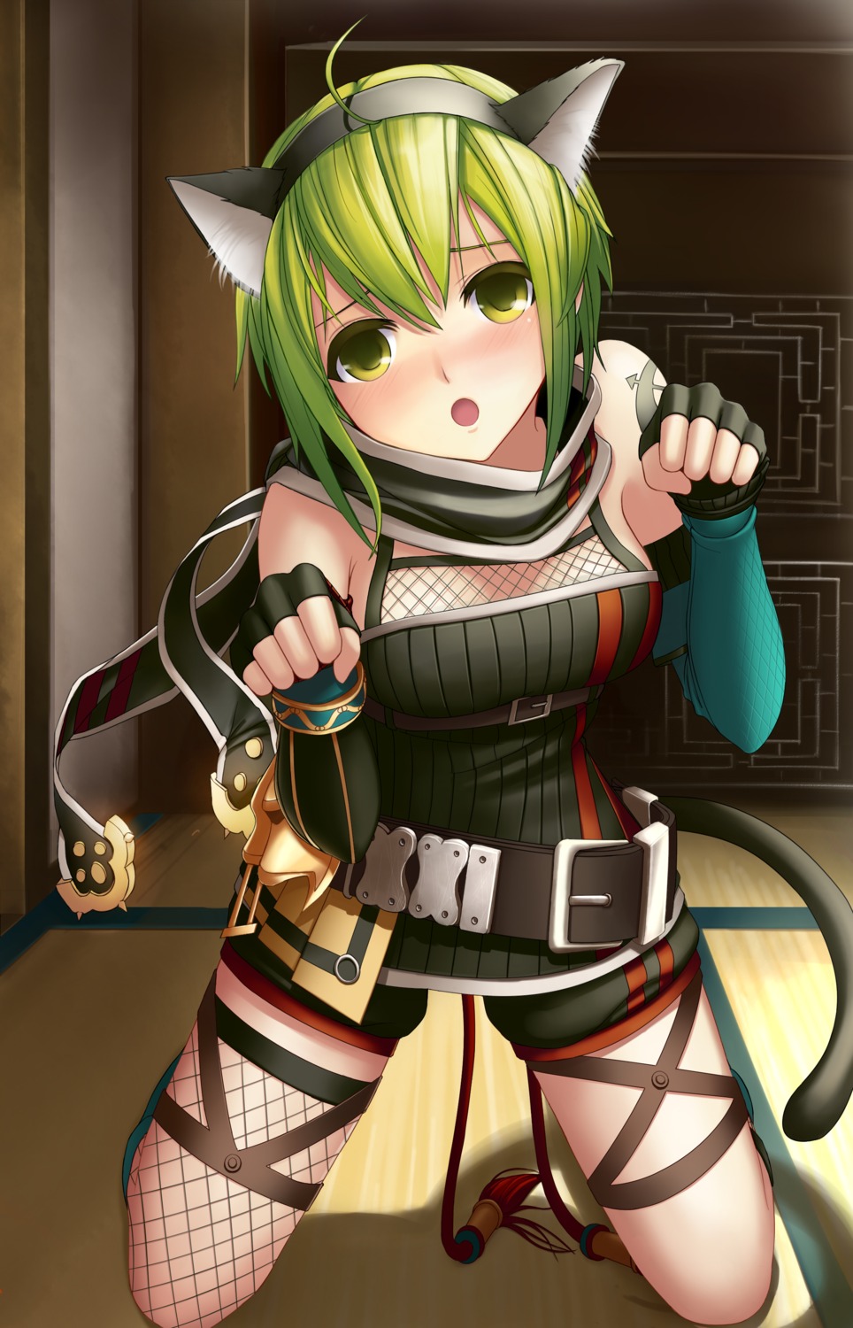 animal_ears, nekomimi, ninja, rhy1356, tail, tartaros