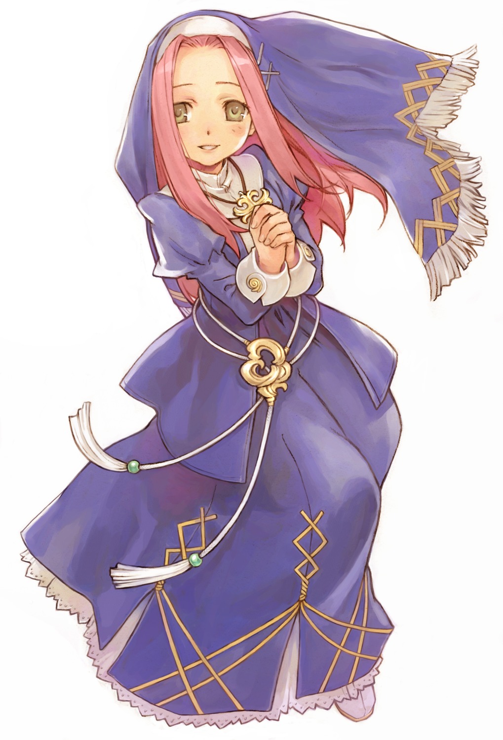 harvest_moon, iwasaki_minako, lara_(rune_factory), nun, rune_factory