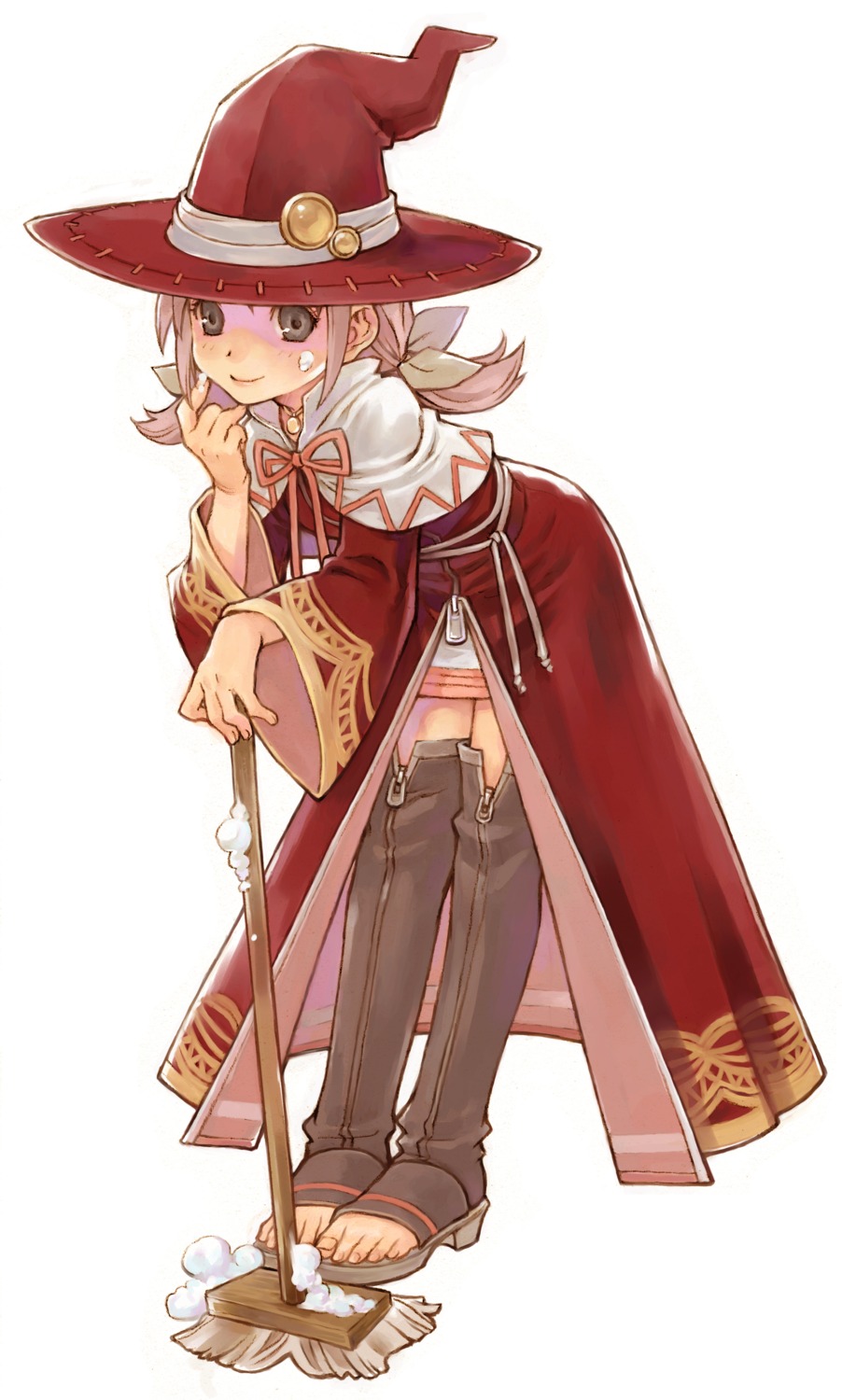 harvest_moon, iwasaki_minako, melody, rune_factory, thighhighs, witch
