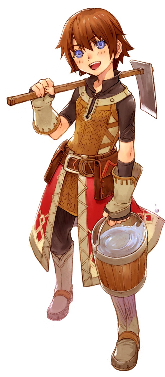 harvest_moon, iwasaki_minako, male, raguna_(rune_factory), rune_factory