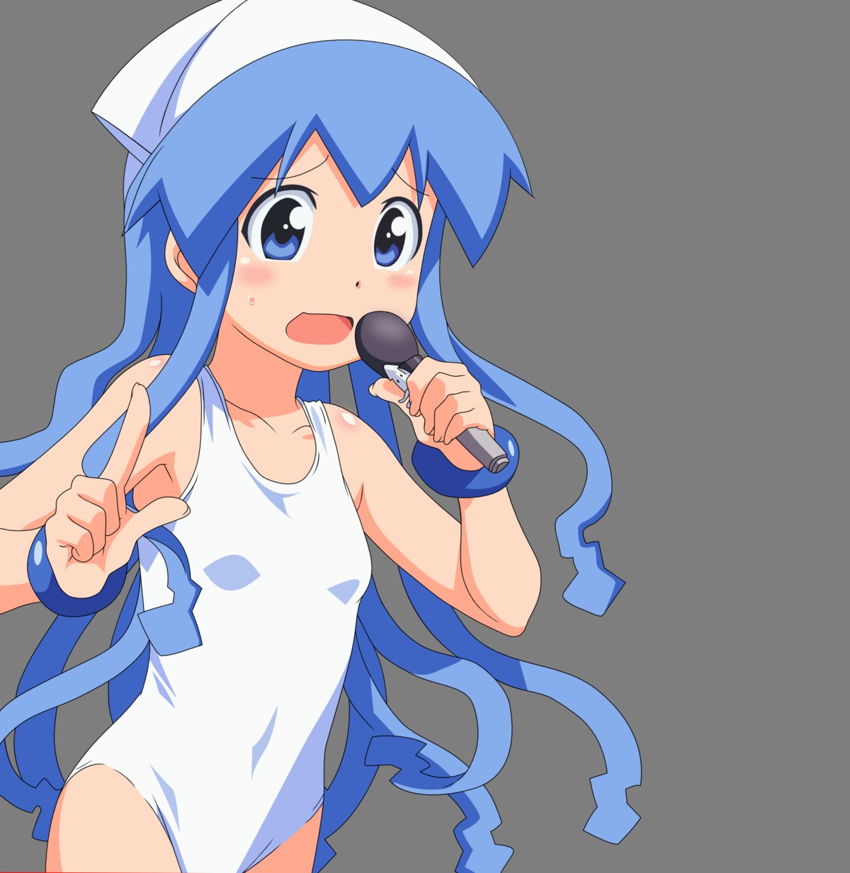 ikamusume, shinryaku!_ikamusume, swimsuits, torasen, transparent_png, vector_trace
