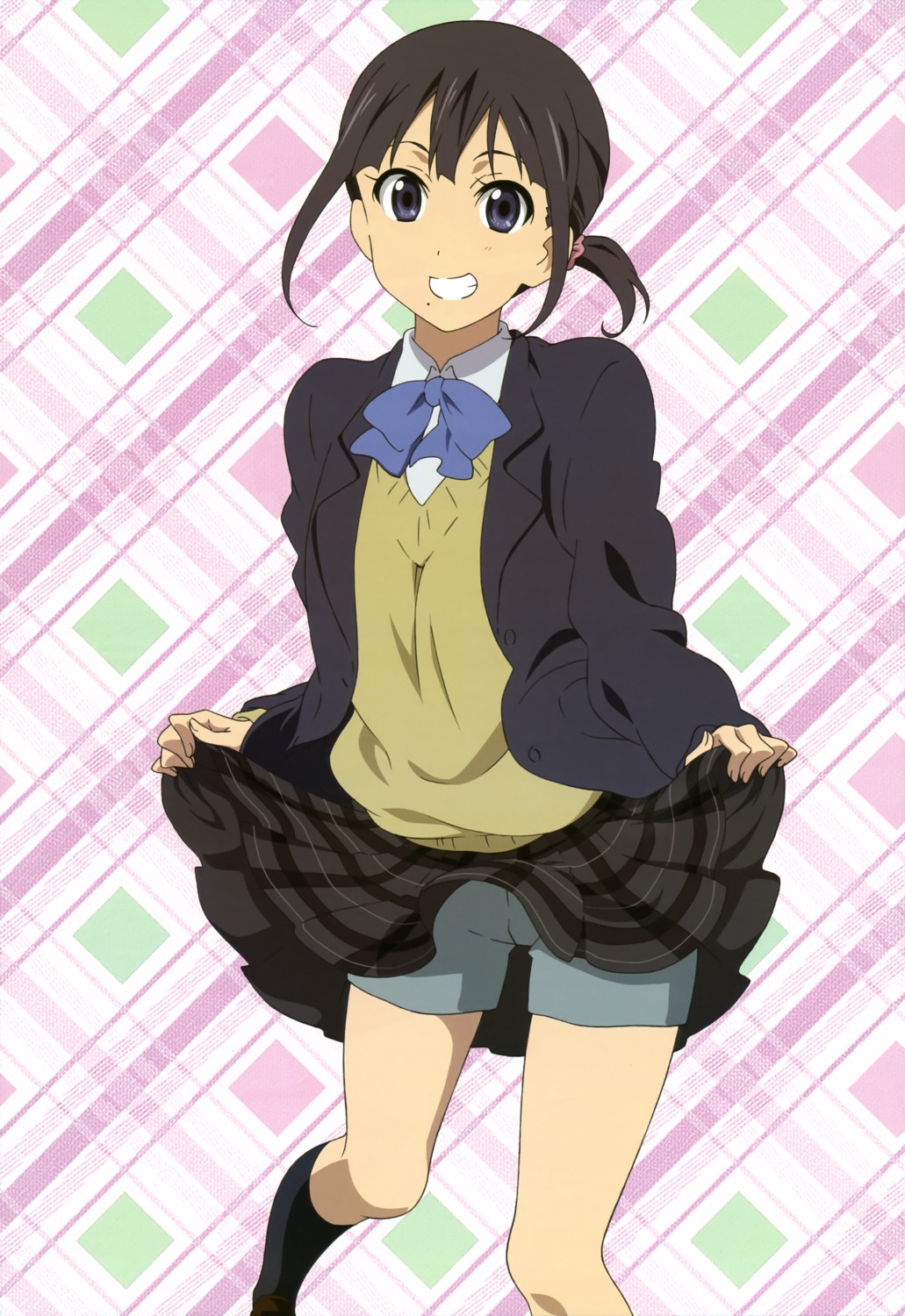 kokoro_connect, nagase_iori, noda_megumi_(artist), seifuku