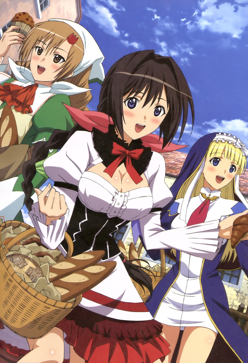 airy_ardet, amil_manaflare, cleavage, neris_filiam, nun, shining_hearts, shining_world
