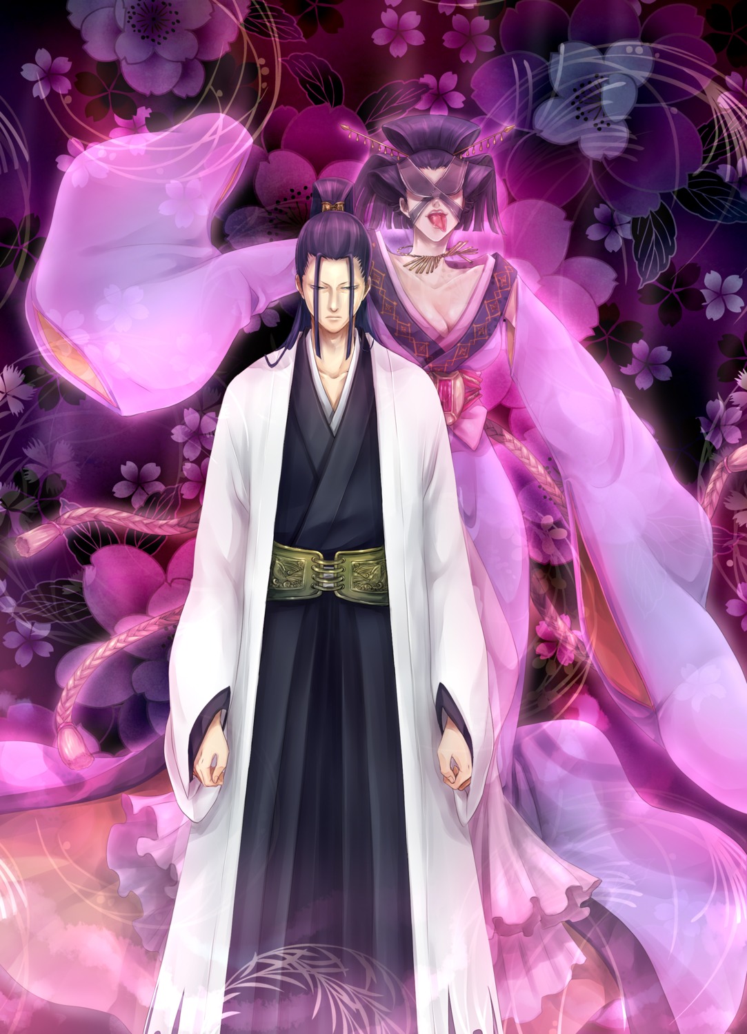 ai_(ai1470), bleach, cleavage, kimono