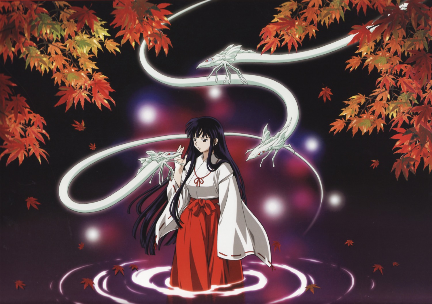 inuyasha, kikyou_(inuyasha), miko