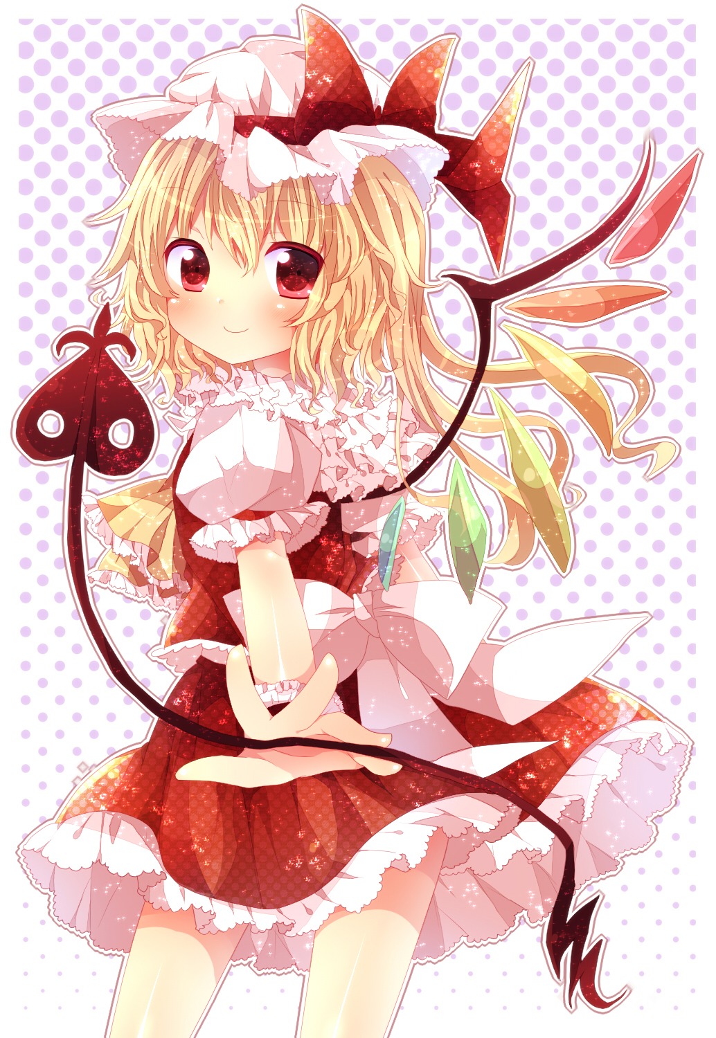 flandre_scarlet, ranhana, touhou, wings