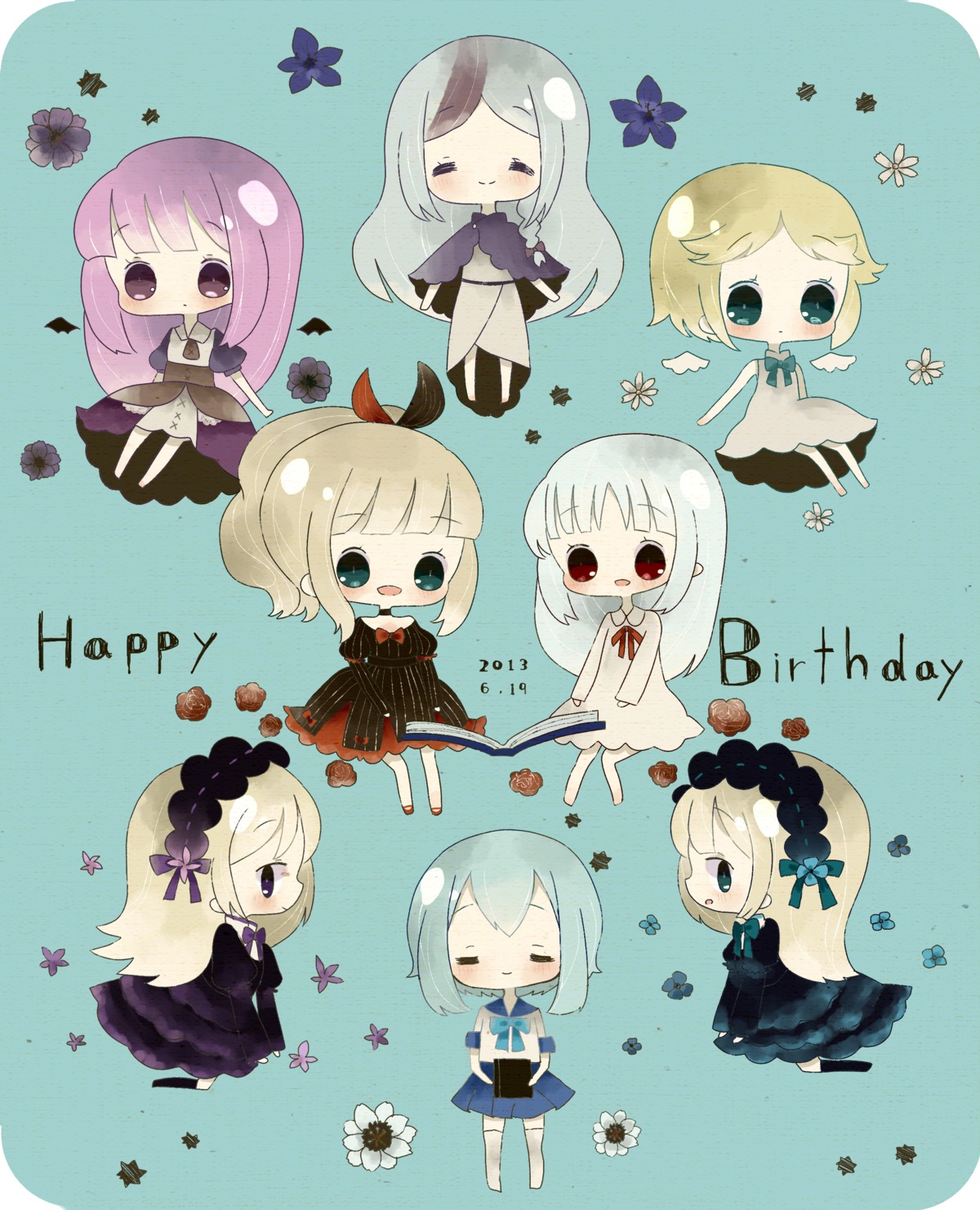artemisia, chibi, dress, el, elyse, hortense, lost-ko, roromi