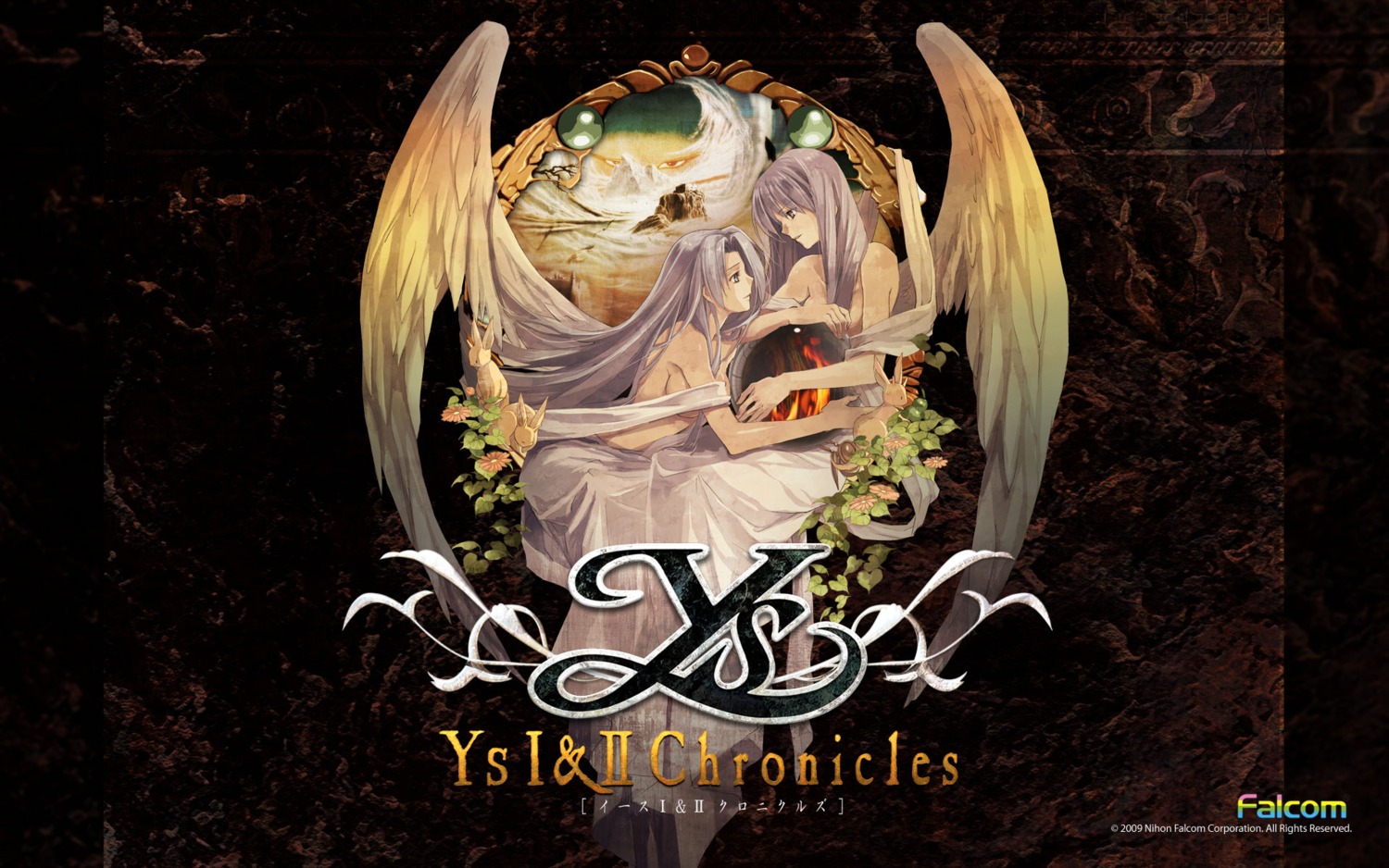 falcom, feena, reah, wallpaper, ys, ys_i, ys_ii