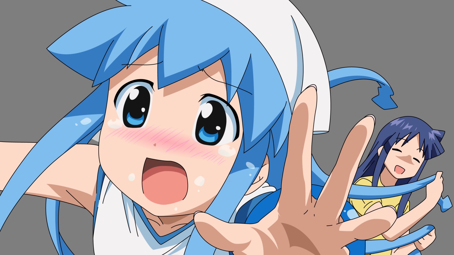 aizawa_chizuru, dress, ikamusume, shinryaku!_ikamusume, transparent_png