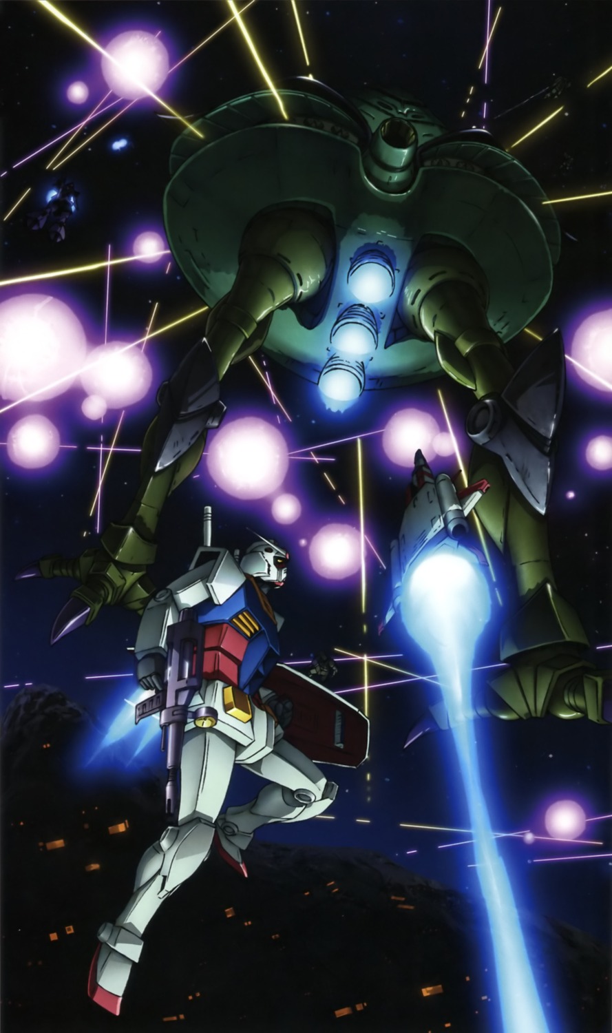 big_zam, gundam, mecha, mobile_suit_gundam, rx-78-2_gundam