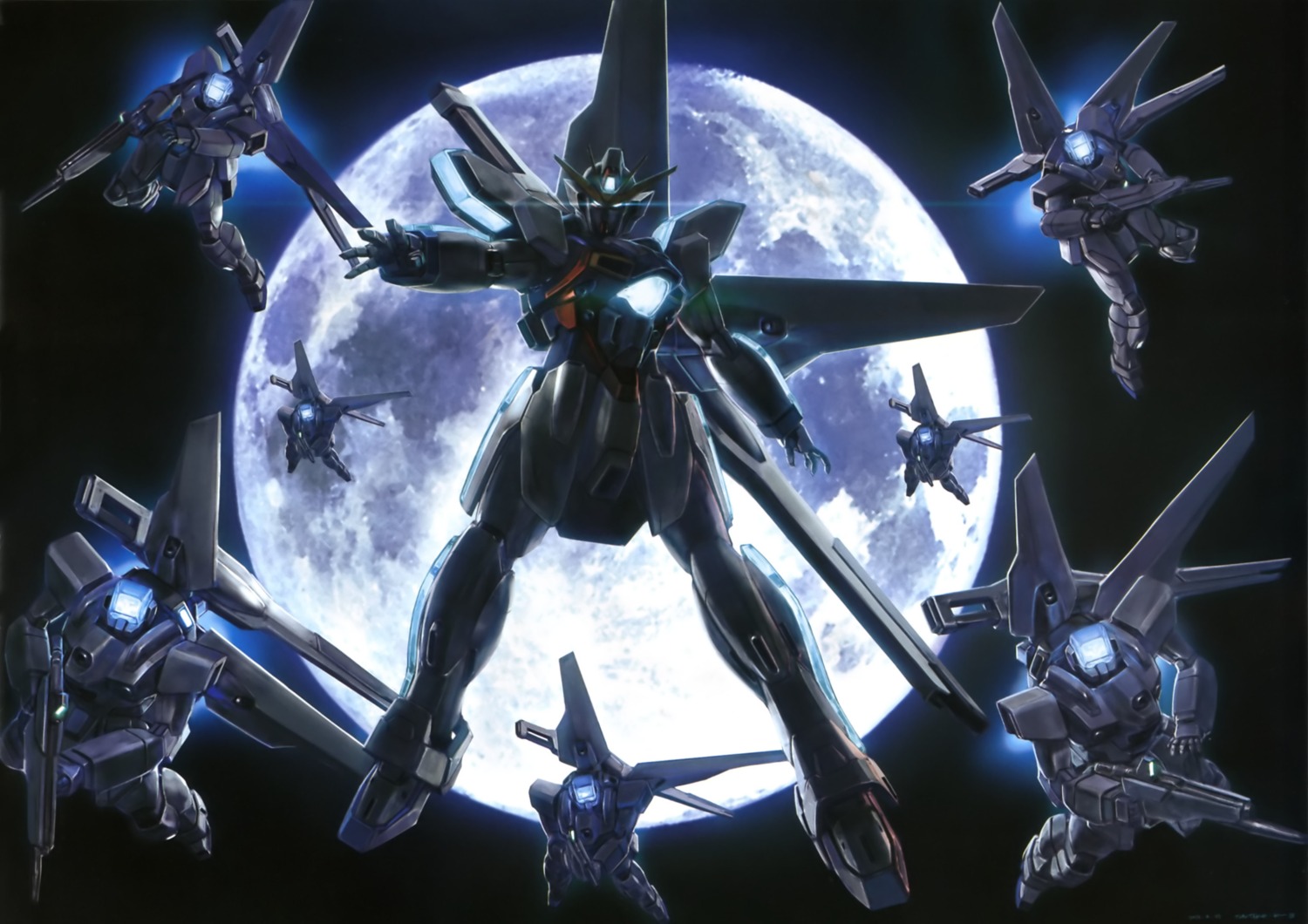 gundam, gundam_x, gx-bit, mecha