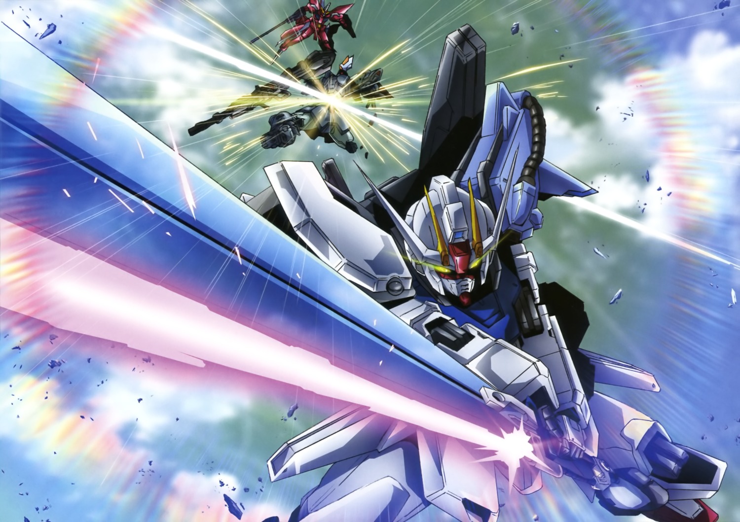 gundam, gundam_seed, mecha, strike_gundam