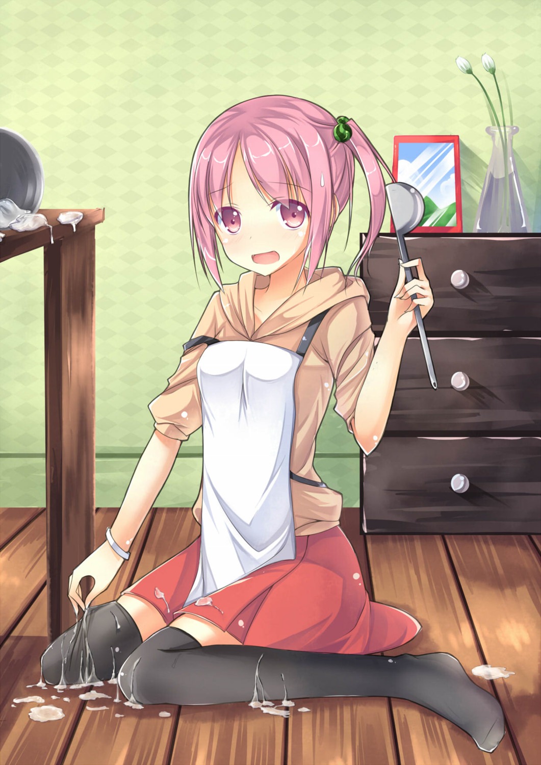 cream, jpeg_artifacts, luky, thighhighs