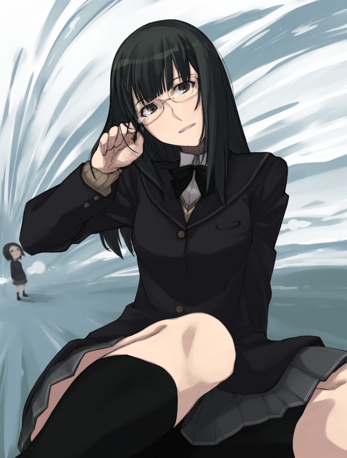 amagami, kurosawa_noriko, megane, seifuku, wiori