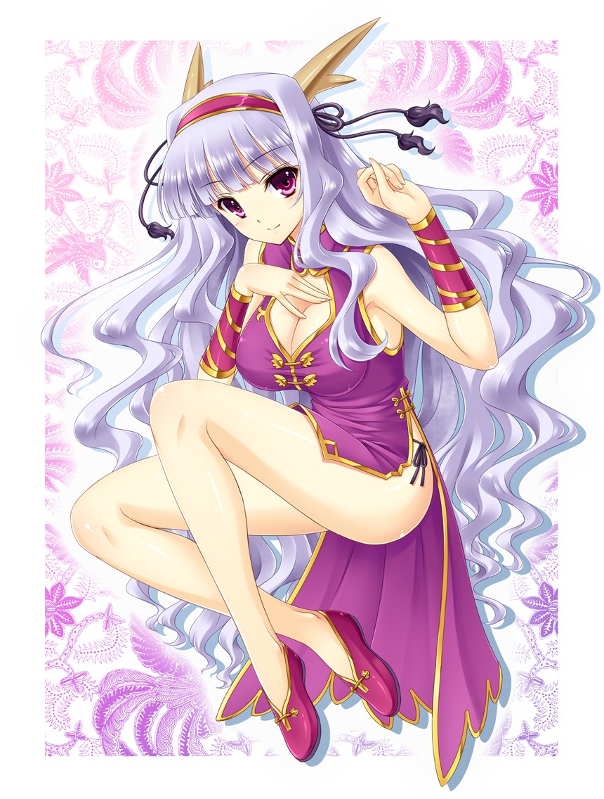 amane_(funfun), chinadress, cleavage, pantsu, shijou_takane, string_panties, the_idolm@ster