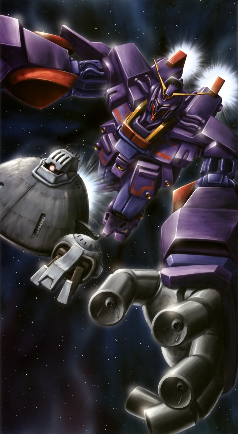 gundam, gundam_zz, mecha, psyco_gundam_mark_ii, zeta_gundam