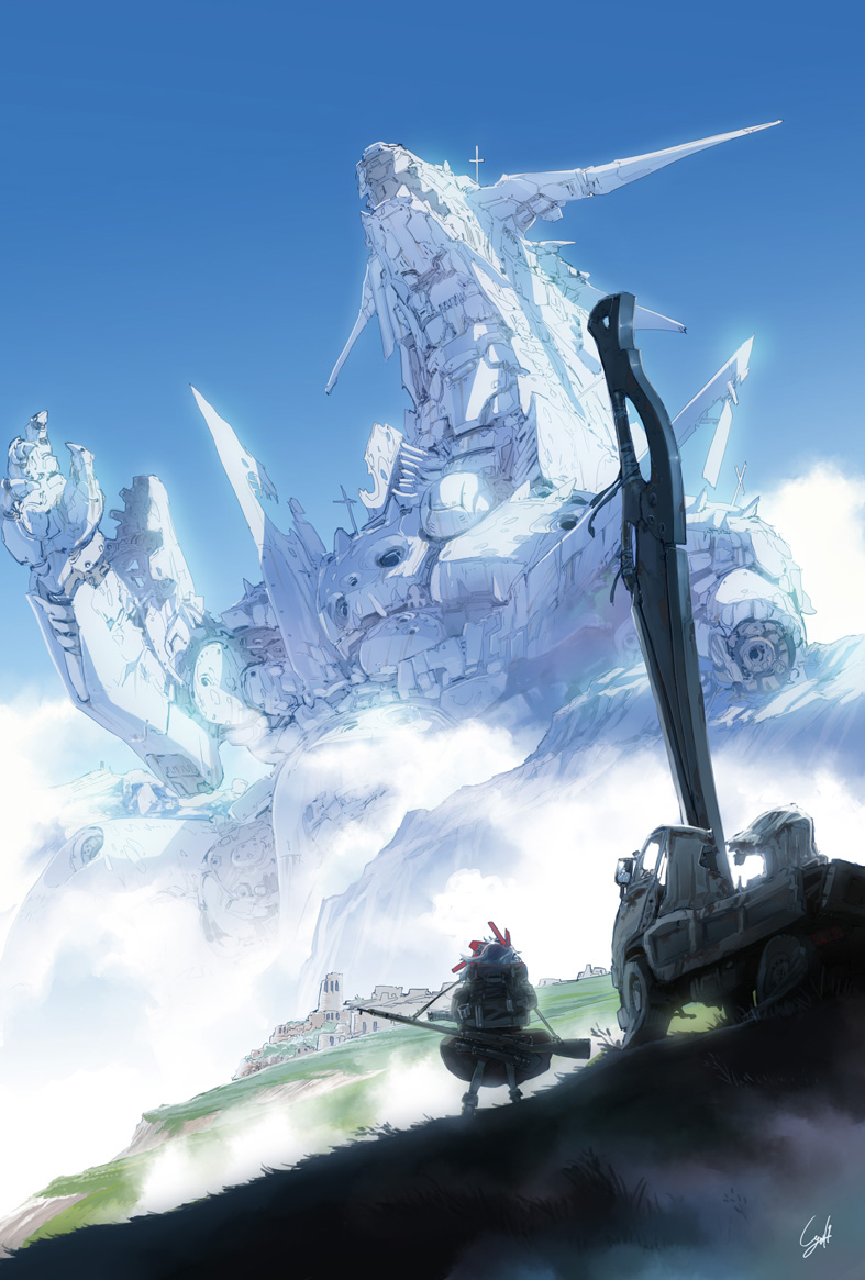 gun, mecha, wadatsumi_garland