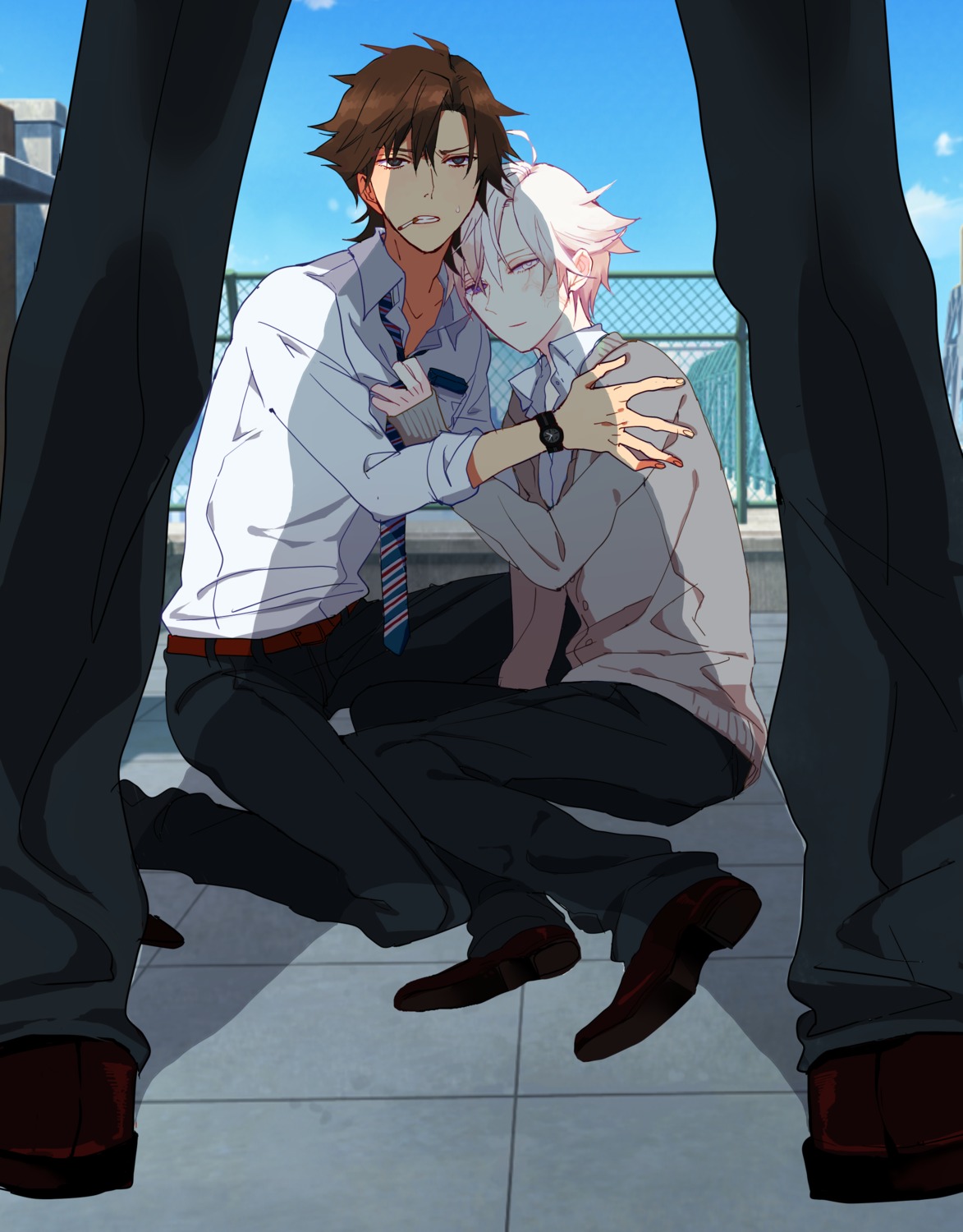 emiya_kiritsugu, fate/stay_night, fate/zero, lastgray, male, matou_kariya