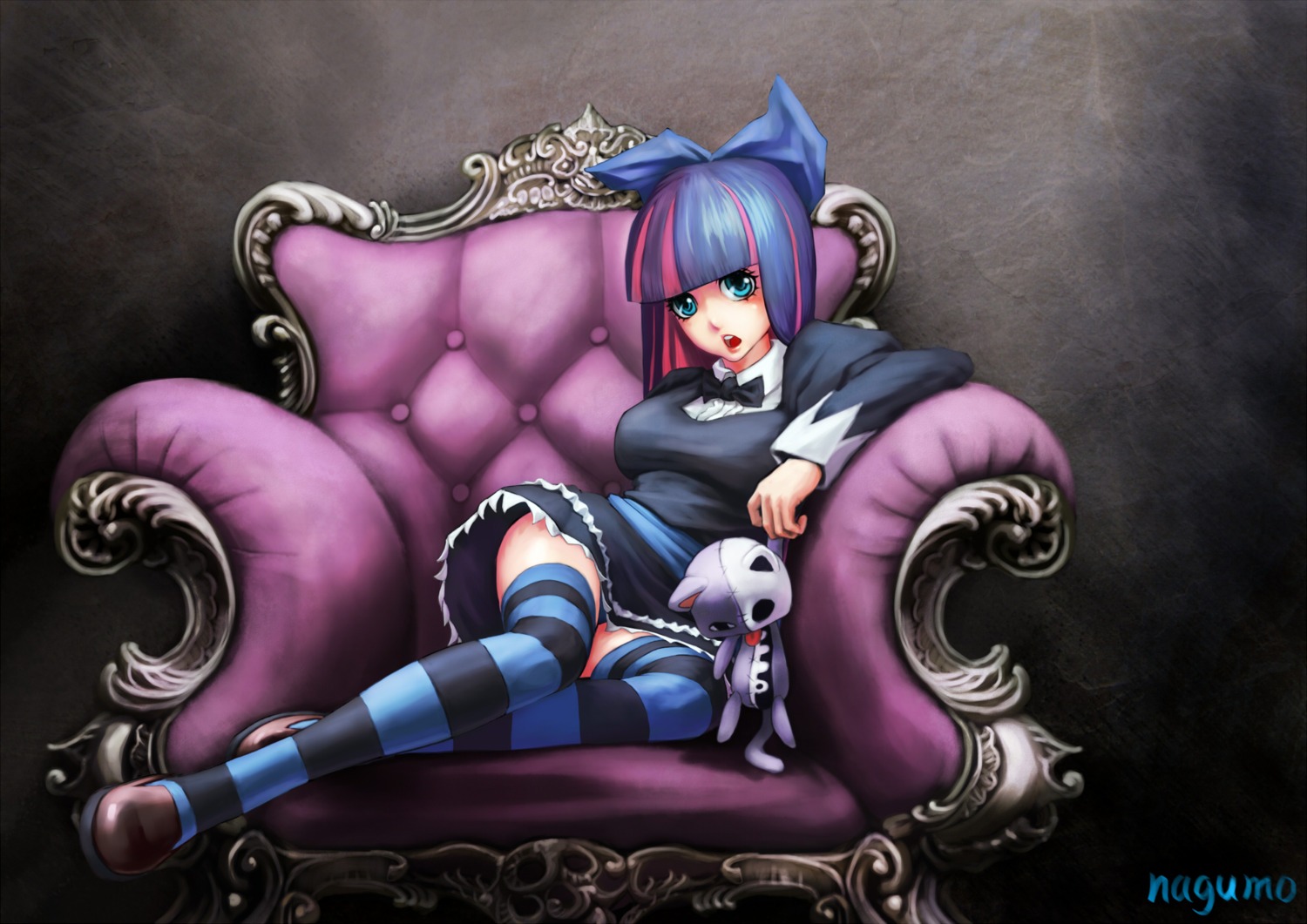 nagumo_(qmzp10), panty_&_stocking_with_garterbelt, stocking, thighhighs